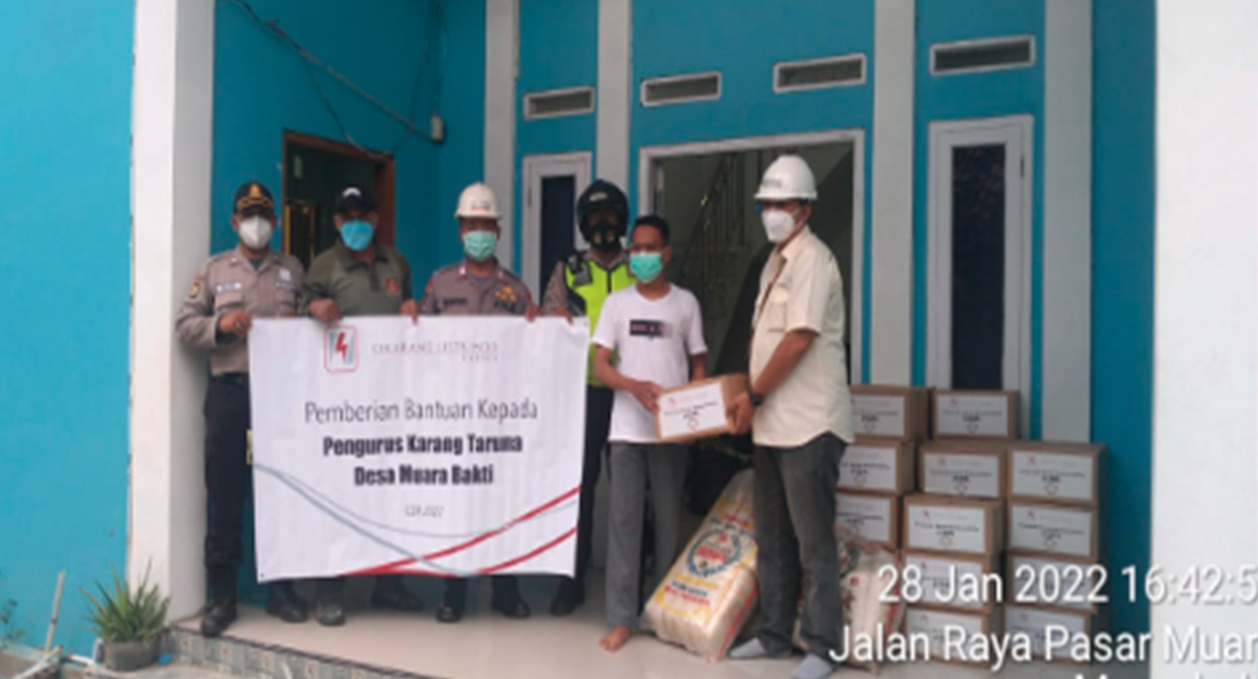 Program bantuan sembako santunan Yatim dan Kaum Dhuafa